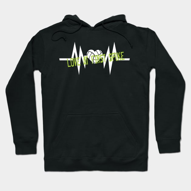 Love At First Spike Hoodie by Teamtsunami6